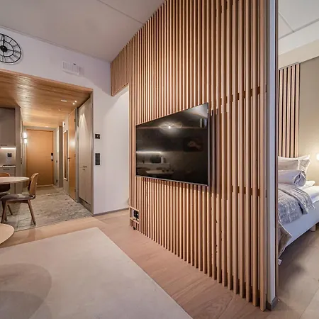 Apartmán Auroras Gielas A4 Ski-in Ski-out By Aavalevi