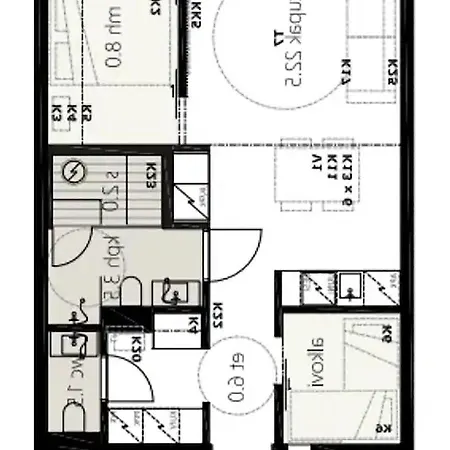 Apartmán Auroras Gielas A4 Ski-in Ski-out By Aavalevi *